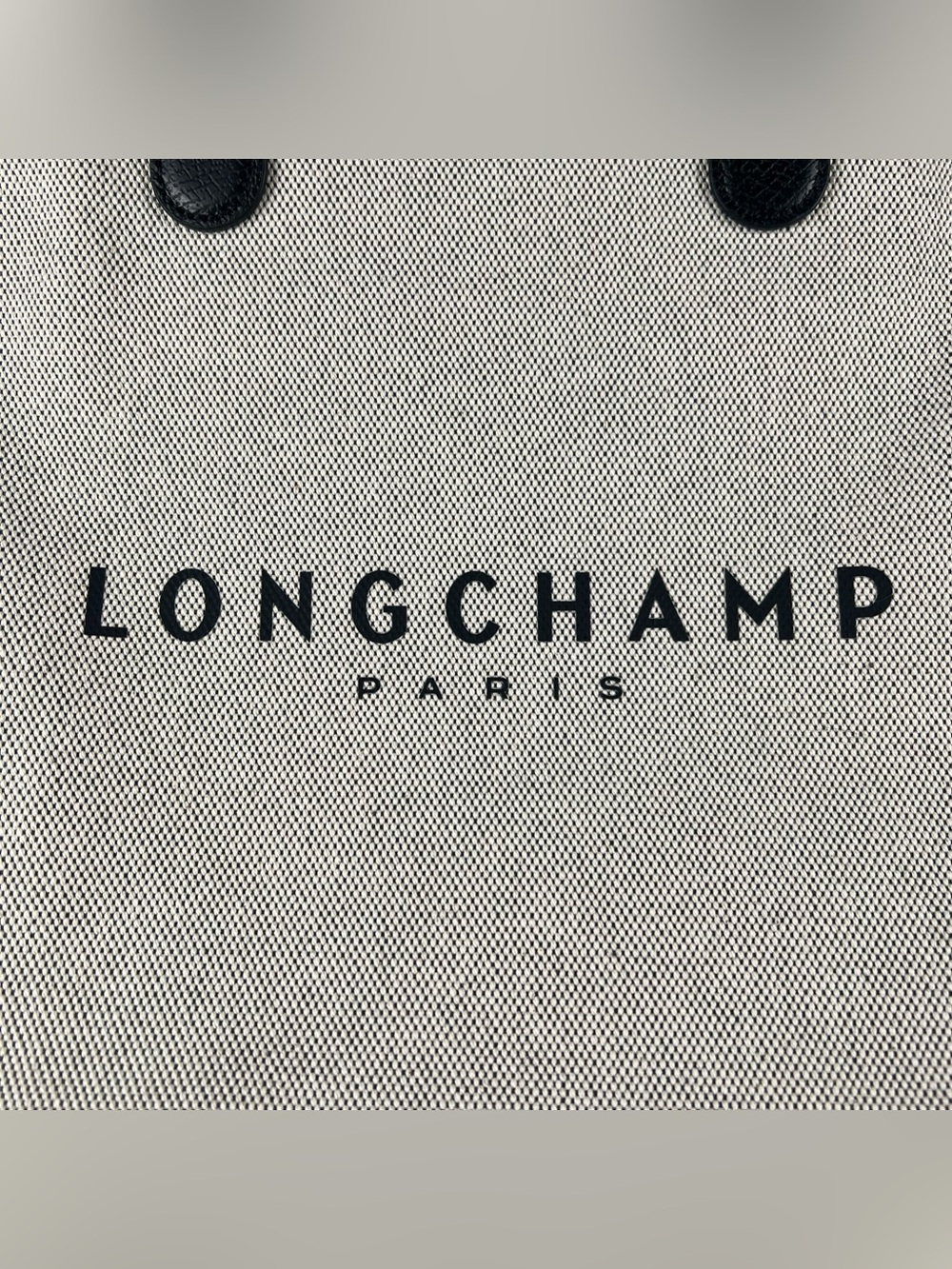 Longchamp Essential Toile Canvas & Leather Tote Women's White - Picture 2 of 13